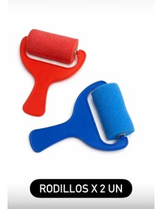 SET ESPONJA RODILLOS x 2 - Codigo: 735105