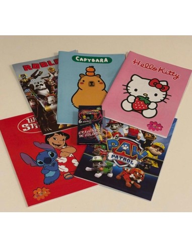 COMBO LIBRITO CHICO + CRAYON x6 - Codigo: 804235