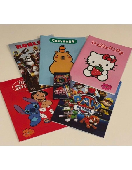 COMBO LIBRITO CHICO + CRAYON x6 - Codigo: 804235