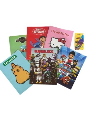 COMBO LIBRITO MEDIANO + CRAYONES - Codigo: 804234