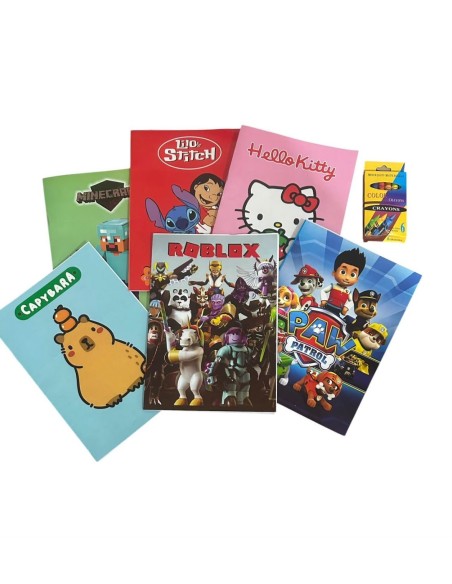 COMBO LIBRITO MEDIANO + CRAYONES - Codigo: 804234