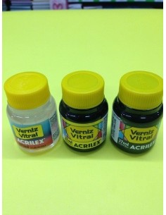 BARNIZ VITRAL COLOR 37ML ACRILEX - Codigo: 758500