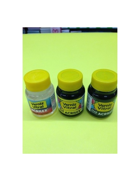 BARNIZ VITRAL COLOR 37ML ACRILEX - Codigo: 758500
