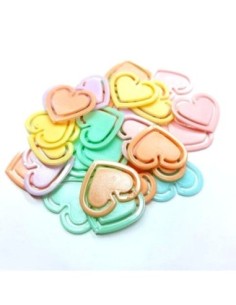 CLIPS PASTEL CORAZON - Codigo: 222009 2