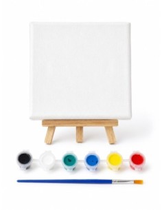 BASTIDOR 15x15 C/ATRIL C/PINTURAS - Codigo: 113101