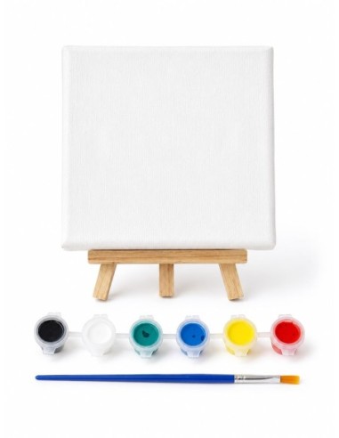 BASTIDOR 15x15 C/ATRIL C/PINTURAS - Codigo: 113101