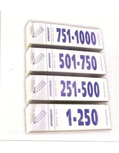TALONARIO NUMERO1-1000NP - Codigo: 911000