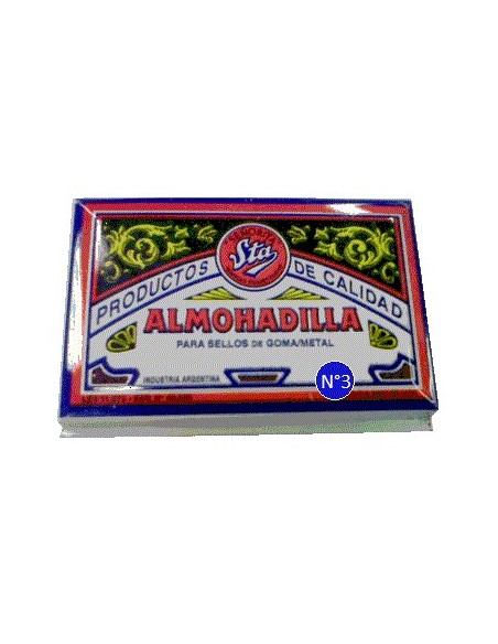 ALMOHADILLA P/SELLOS STA N3 - Codigo: 71003