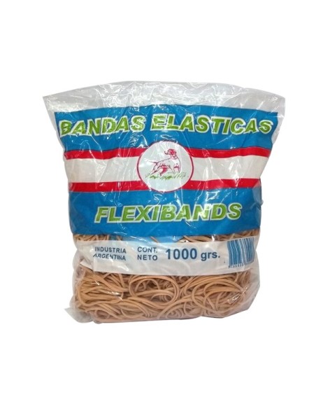 BANDA ELASTICA X 1KG BOLSAFLEX - Codigo: 102000