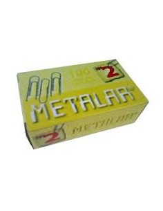 CLIPS N.2 X 100 METALAR/SIFAP - Codigo: 222002