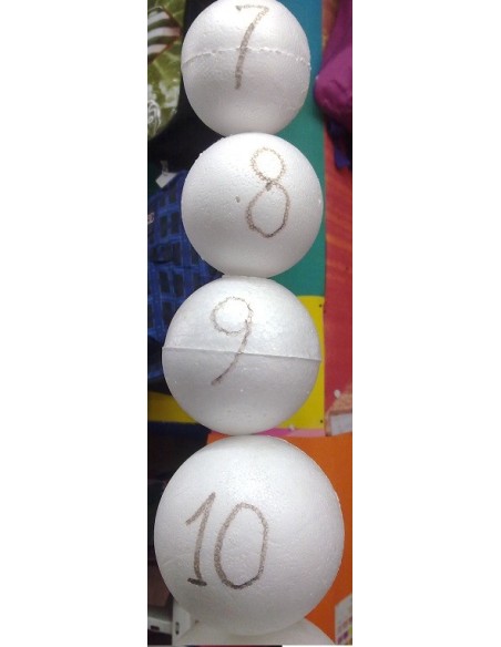 ESFERA DE TELGOPOR NRO 10 - Codigo: 318110
