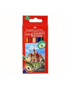 LAPIZ FABER P.Q X 6 CORTOS - Codigo: 514106