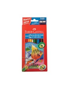 LAPIZ FABER ACUARELABLES x12 - Codigo: 514214