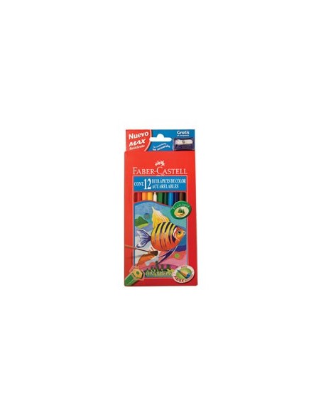 LAPIZ FABER ACUARELABLES x12 - Codigo: 514214