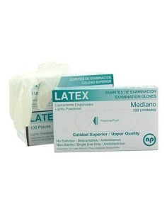 GUANTES DE LATEX CAJA X 100 U - Codigo: 975105