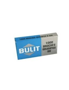 BROCHE GRAMPA BULIT 8mm x1000 - Codigo: 130008