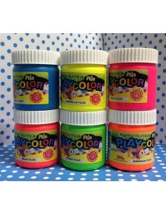 TEMPERA PLAYCOLOR FLUO 250 GRS - Codigo: 927251