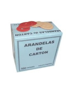ARANDELA DE CARTON X 500 - Codigo: 84500