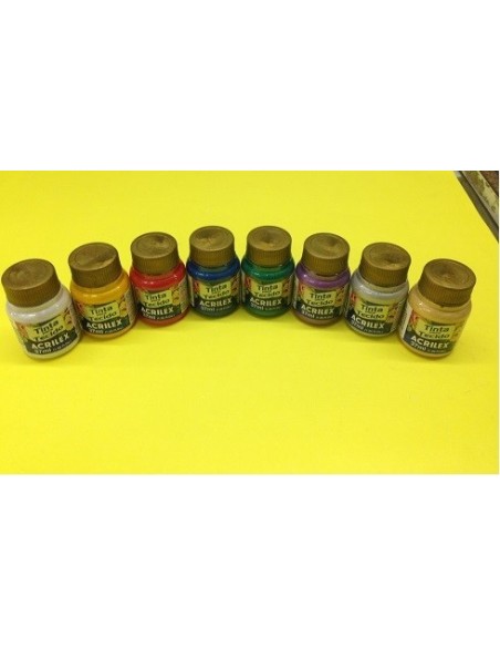 PINT ACRILEX TELA METAL 37ML - Codigo: 743132