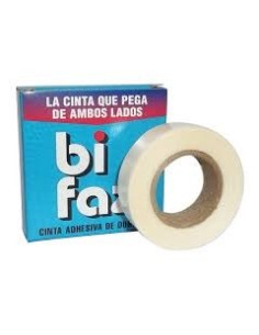 CINTA BIFAZ VIGOR 12MM X 10MT - Codigo: 217210