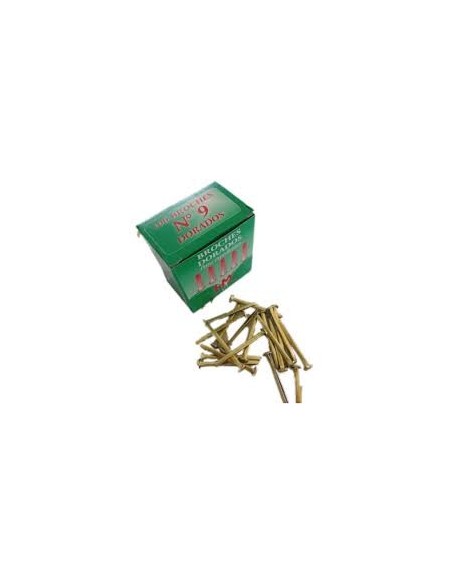BROCHE DORADO N.09METT 45mm - Codigo: 130009