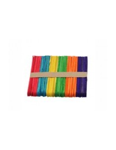 PALITOS DE HELADOS COLOR X 50 - Codigo: 706051