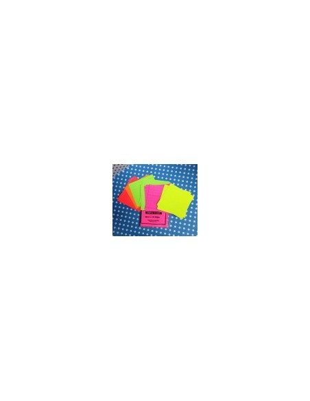 PAPEL GLASE FLUO X 5 LUMA - Codigo: 707005
