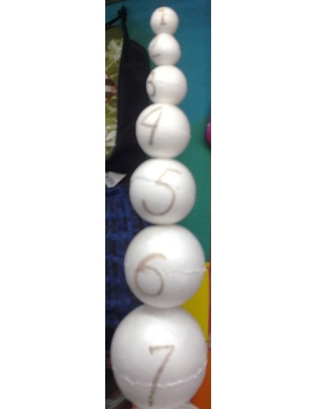 ESFERA DE TELGOPOR NRO 02 - Codigo: 318002