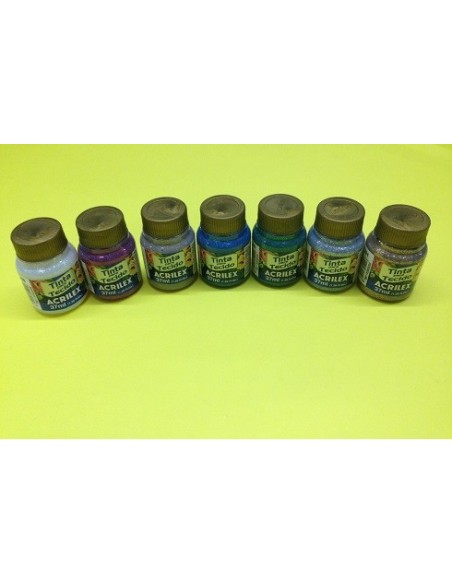 PINT ACRILEX TELA GLITTER 37ML - Codigo: 743136