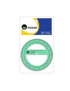 TRANSPORTADOR PIZZINI 360G 2210 - Codigo: 952722
