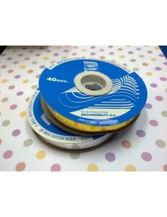 CINTA BALLOU METAL 10MM X 40M - Codigo: 601010