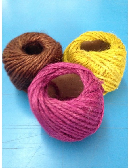 HILO SISAL YUTE COL CHICO 40MT 2914 - Codigo: 410103
