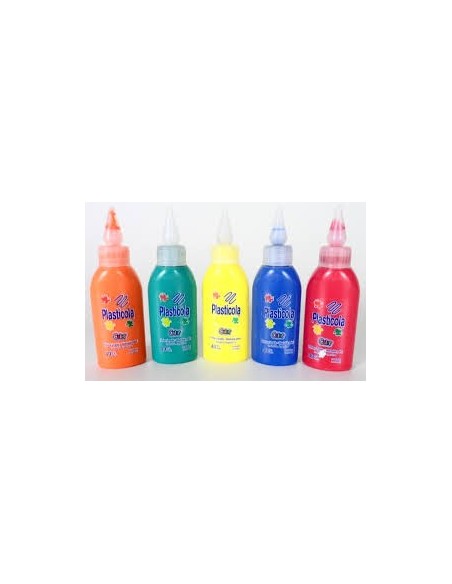 ADHESIVO PLASTICOLA COLOR 40gr - Codigo: 45798
